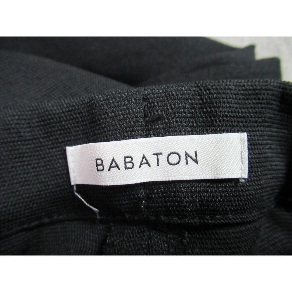 Babaton Pants Womens Size XXS Black Mid Rise Ankle Designer Casual Pull On Dress - Picture 2 of 14
